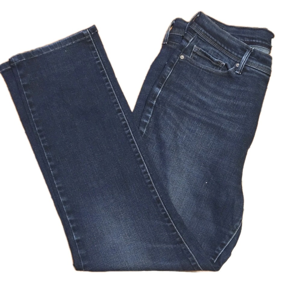 Levis Perfectly Slimming 512 Skinny Leg Five Pocket High Rise Jeans Womans Sz 14